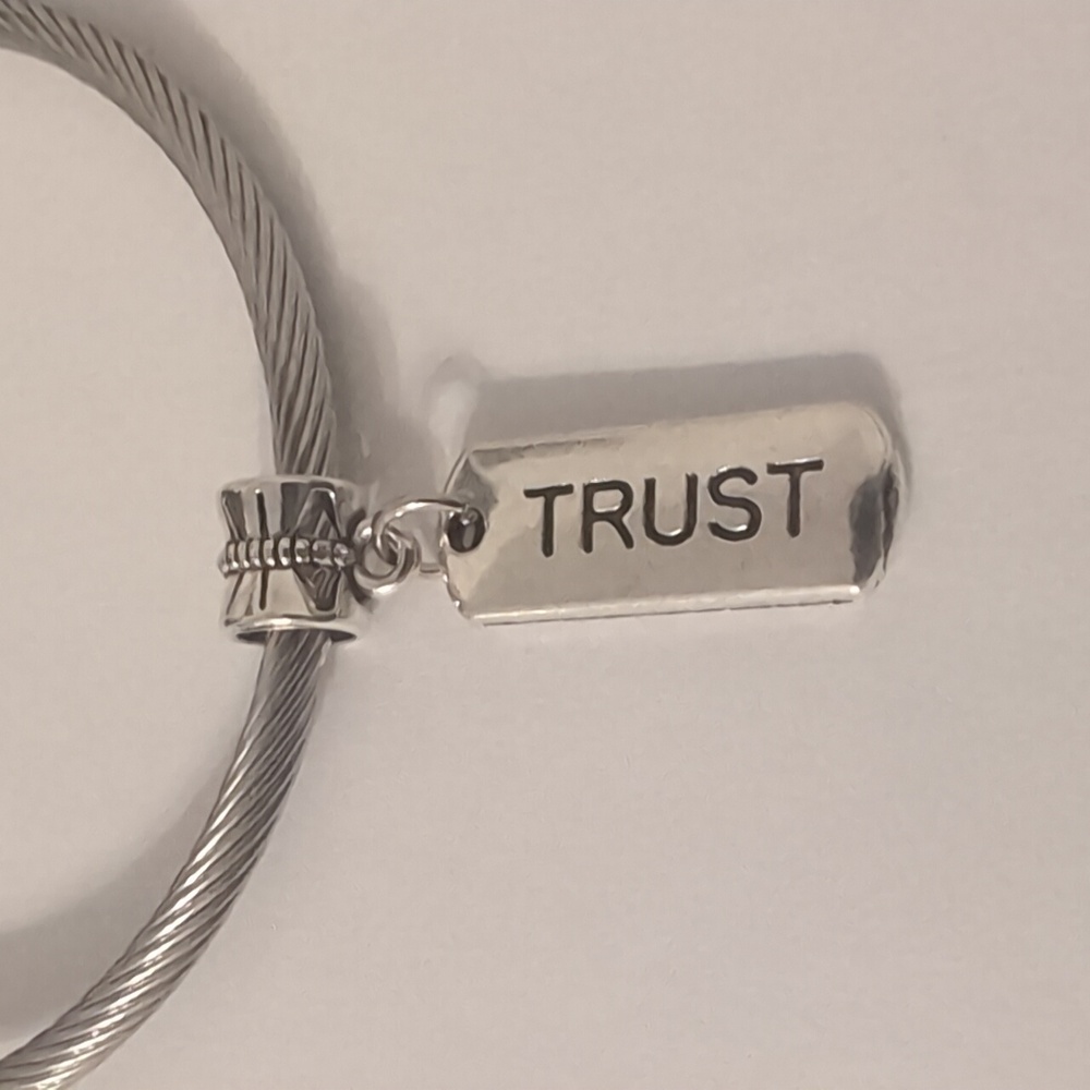 Silver Trust‎ Dangle Charm for Pandora Style Bracelet